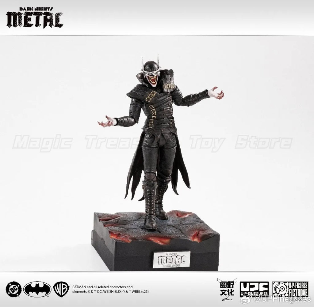 【In Stock】U-P-Finegures ‌Dark Nights: Metal‌ The Batman Who Laughs 1/12 Action Figure Model Toy