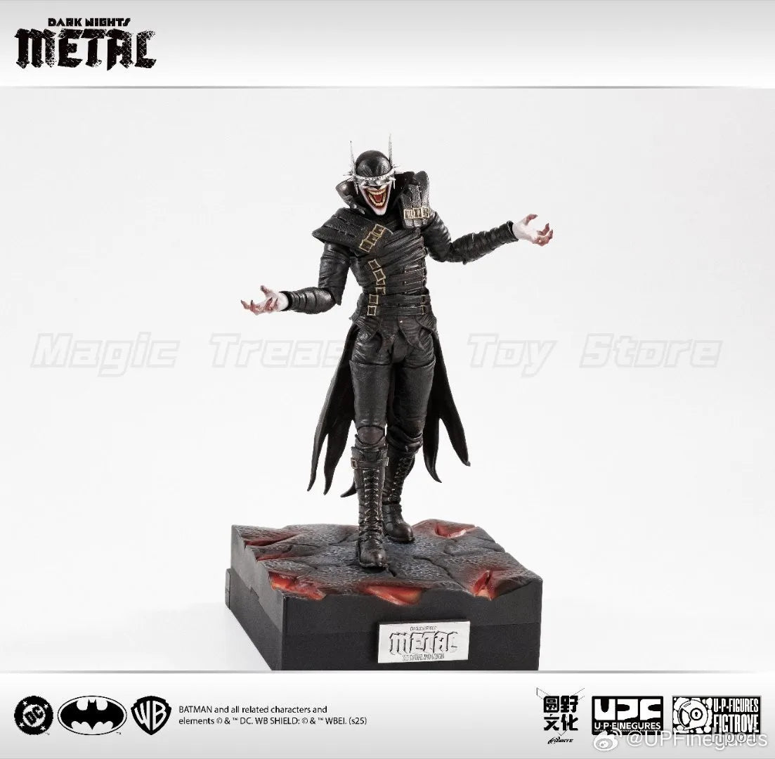 【In Stock】U-P-Finegures ‌Dark Nights: Metal‌ The Batman Who Laughs 1/12 Action Figure Model Toy