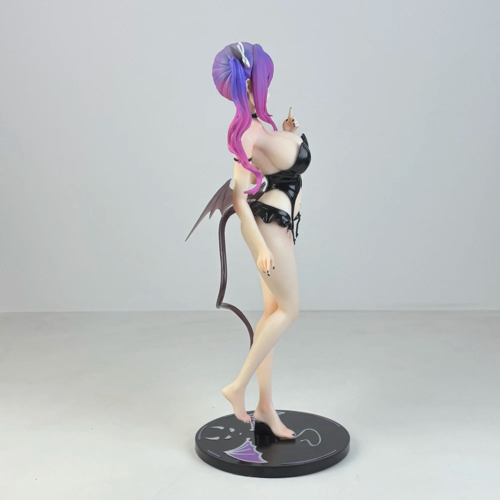 Anime Glowing Little Succubus Momoko 1/6 PVC Action Figure Toys 27cm Momoroser Girls Anime Figure Model Collection Doll Gift