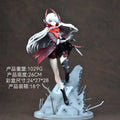 Punishing Gray Raven Lucia Crimson Abyss White Hair Anime Figure Collectible Statue Desktop Ornament Display For Anime Game Fans