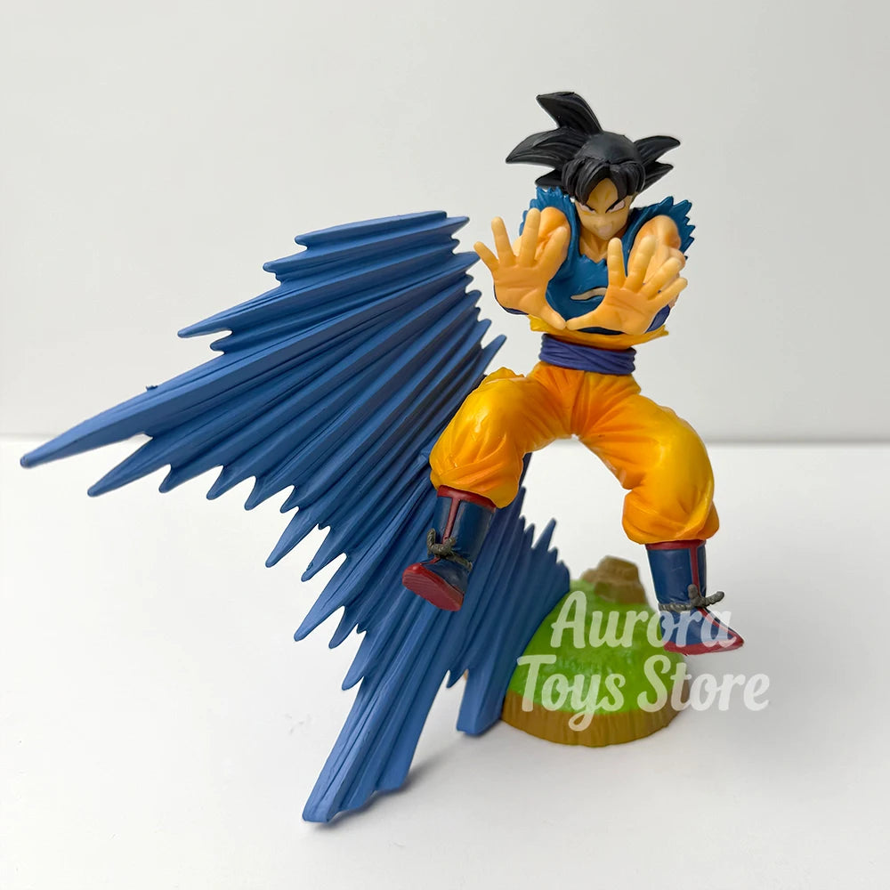15cm/5.91in Anime Dragon Ball Z Figure Super Saiyan Goku Action Figures Pvc Collection Model Toys for Children Gifts