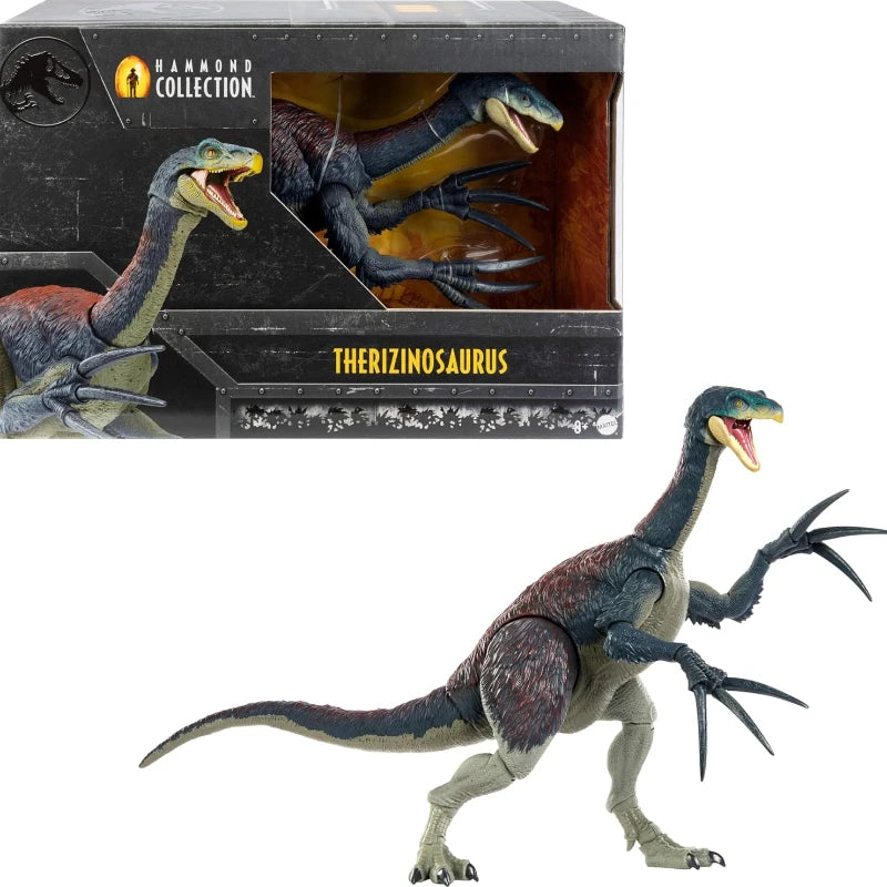 Original Jurassic World Hammond Collection Sinoceratops Allosaurus Dinosaurs Action Models Toys for Boy Articulated Dino Figure