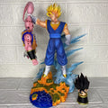 New 32cm Cs Vegetto Vs Buu Model Dragon Ball Action Figure Super Saiyan Pvc Statue Doll Collection Desktop Ornament Toys Gifts