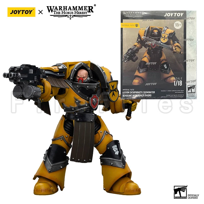 1/18 JOYTOY Action Figure The Horus Heresy Imperial Fists Legion Cataphractii Terminator Squad Anime Model Gift
