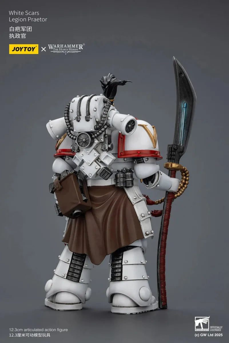 JOYTOY Warhammer 40000/40k The Horus Heresy White Scars Legion Praetor Action Figure Doll Decoration Gift Collection Model