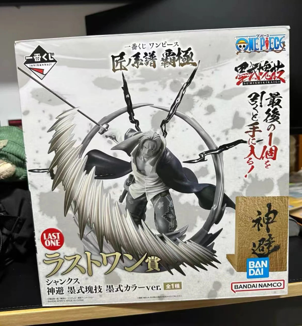 100% in Stock Original Bandai Spirits Ichiban Kuji One Piece Akagami No Shanks Monkey D. Luffy Jewelry Bonney Roronoa Zoro