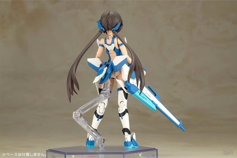 -In Stock Original KOTOBUKIYA Frame Arms Girl Stiletto Swimsuit Blue Impulse Color Ver 16cm Animation Assembled Movable Figures