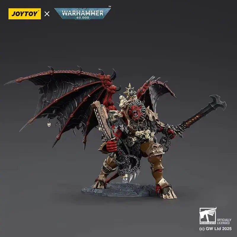 Нова фигурка Joytoy Dark Source Warhammer 40k World Eaters Angron, Daemon Primarch Of Khorne 1:18, играчка, модел, орнаменти, подарък