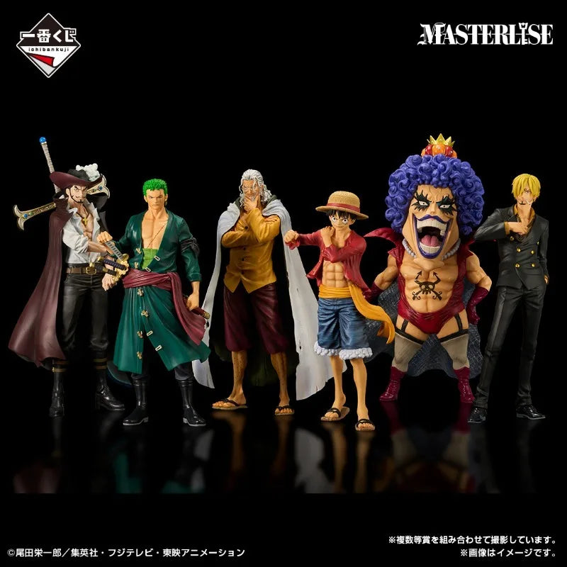 Instock Authentic Brand New Unopened Bandai Banpresto One Piece Ichiban Kuji Luffy Roronoa Zoro Sanji Dracule Mihawk Decoration