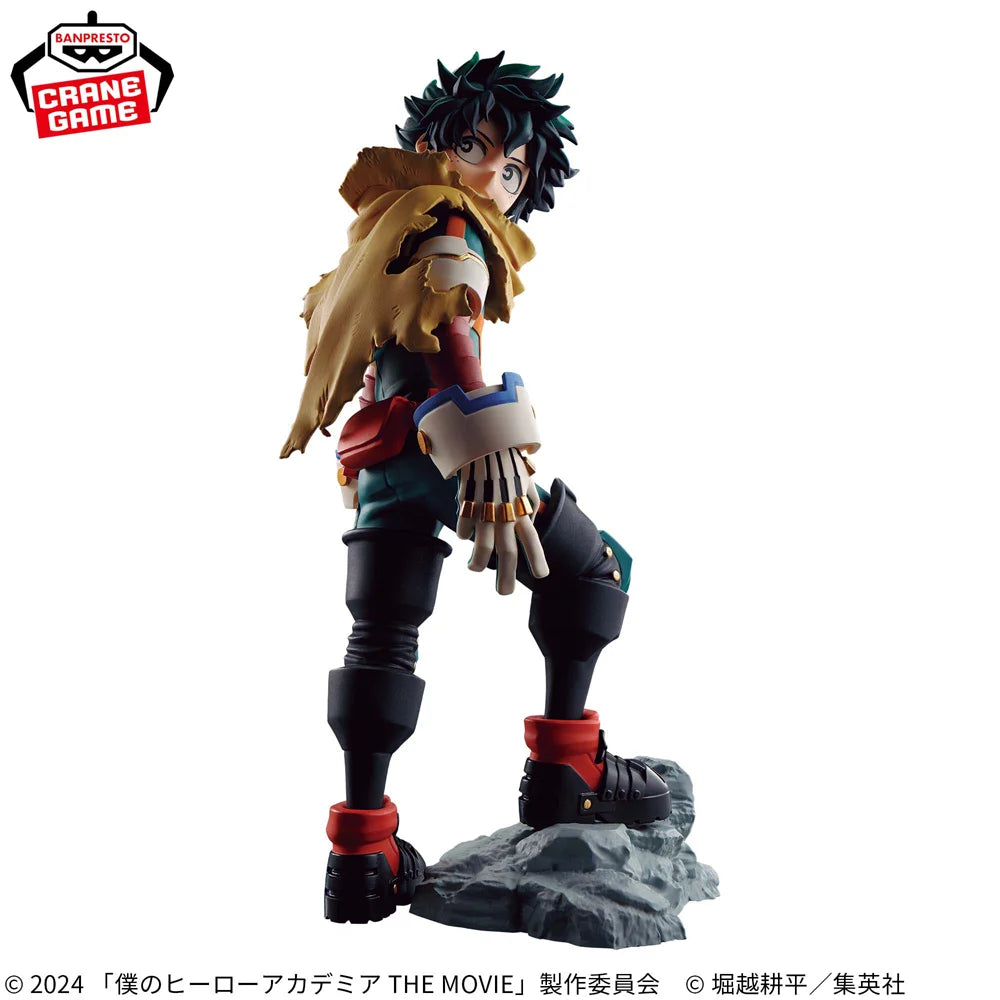 Auf Lager Original BANPRESTO My Hero Academia Der Film You're Next Izuku Midoriya Figur Anime Modell Original Boxed Toy