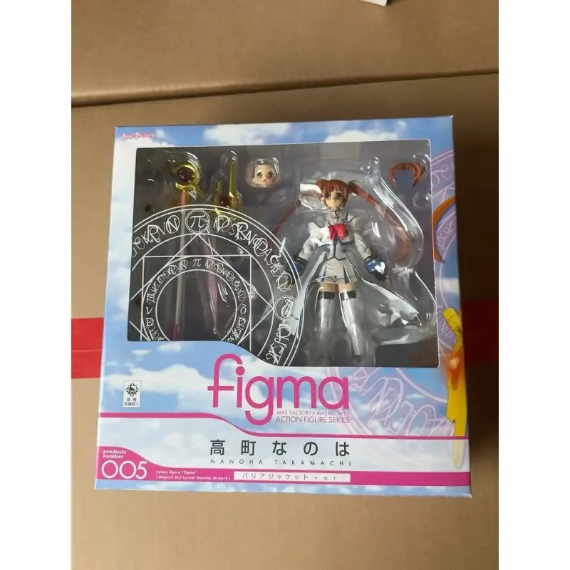 【Spot Goods】Figura de Acción Max Factory Figma 005 Mahou Shoujo Lyrical Nanoha, Nanoha Takamachi, Serie de Colección