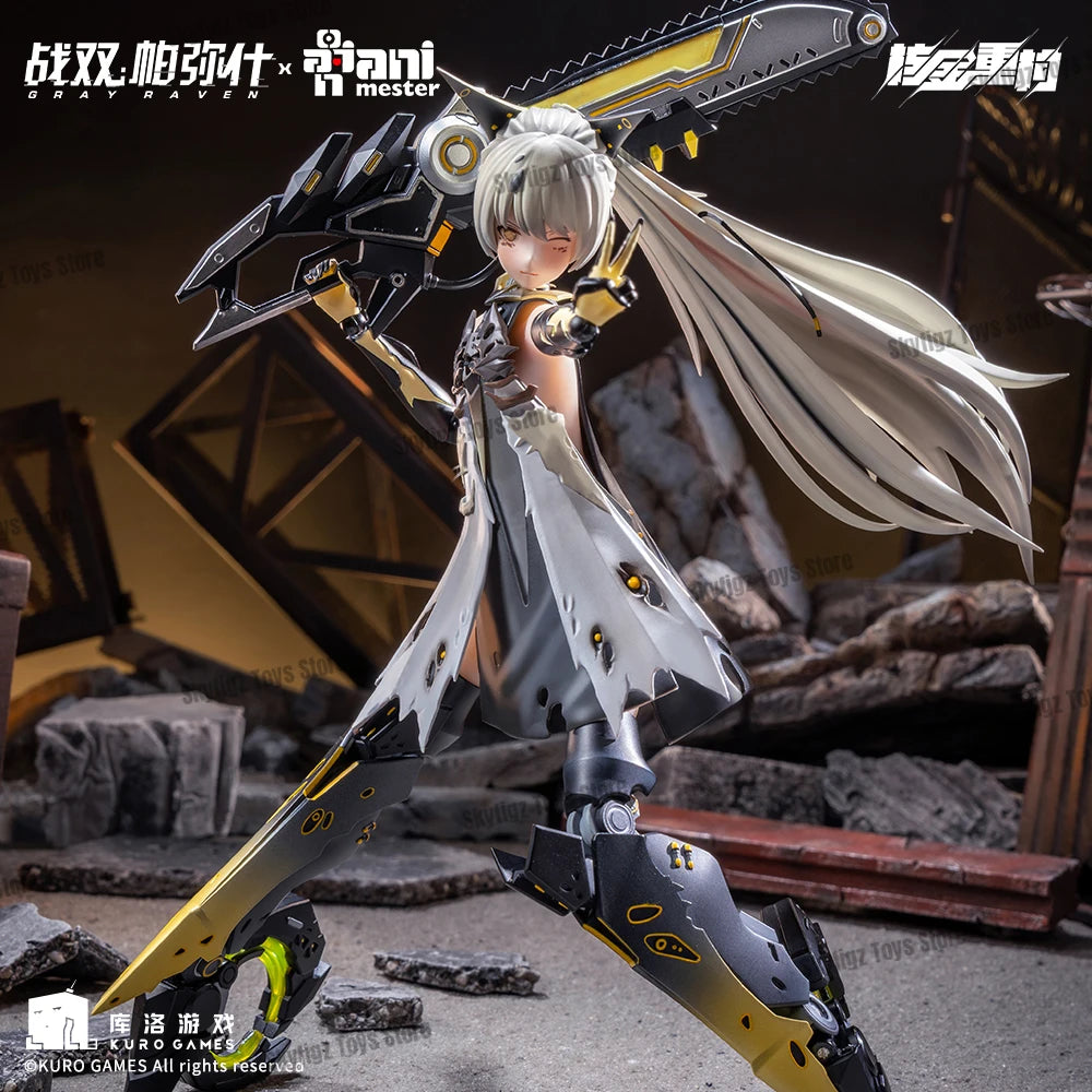 In Stock Nuclear Gold Reconstruction AniMester Pamish Qizhi Pulse 1/9  Action Anime Figure Model Toys Collection Doll Gift