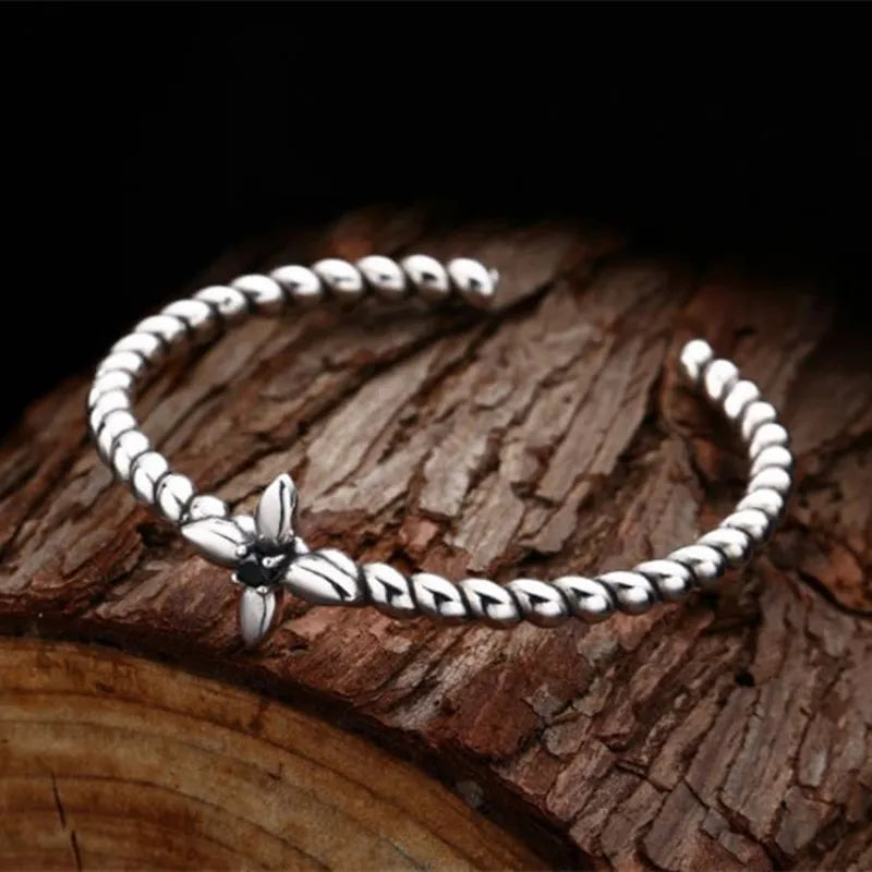 High Quality Clover Bracelet Bangle Argent 925 Sterling Silver Luxury Brand Designer Fine Jewelry Man Woman 2025 Relationship B6