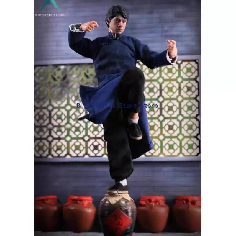 Mountain Studio Drunken Master 1/12 Jackie Chan Movable Figure 6-inch Movable Commoner Chinese Style Man