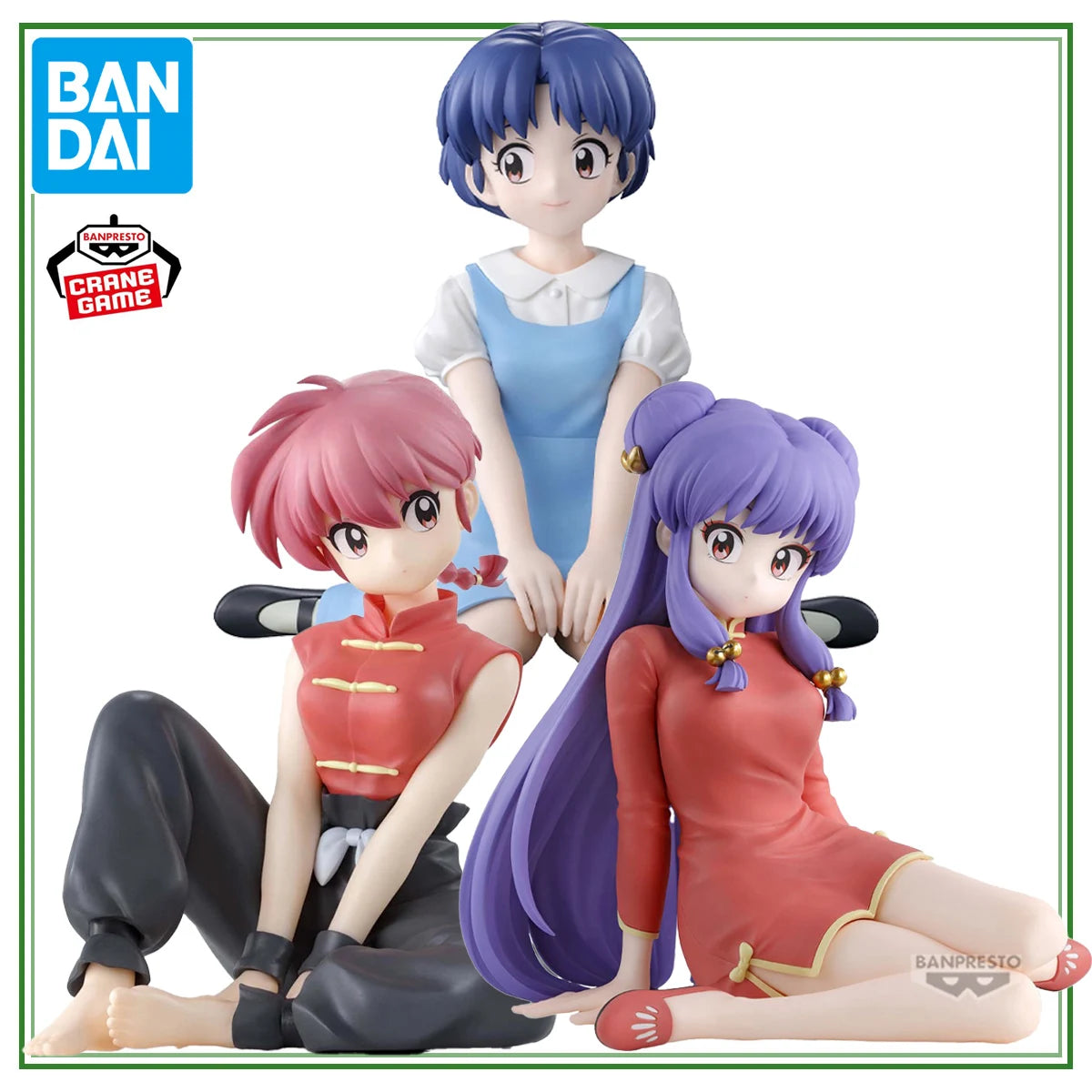 Offizielle Version Bandai Banpresto Ranma 1/2 Saotome Ranma Tendou Akane Shampoo Anime Modell Tempel in den Wolken Geschenke süße Spielzeuge