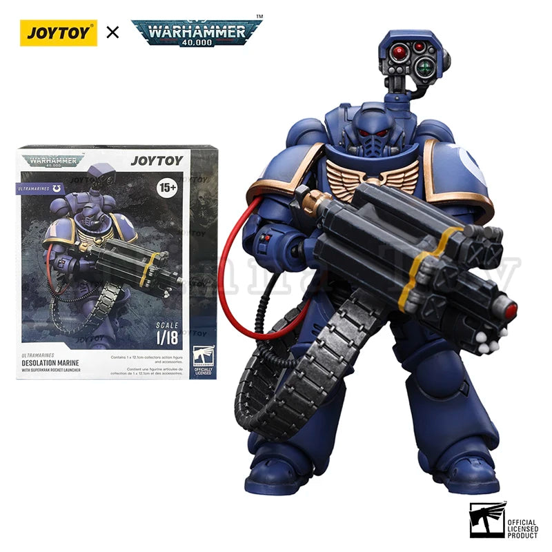 JOYTOY 1/18 Action Figure 40K Ultramarines Desolation Anime Military Model