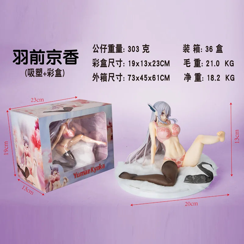 13cm Anime peripherals julia action figure toy sexy underwear high quality figure toy adult Collect gifts Game Office Desktop GK