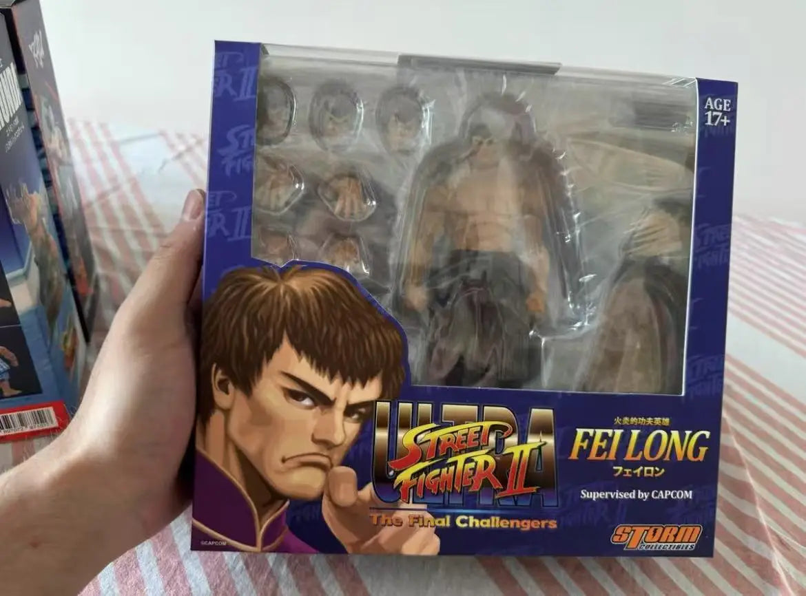 In Stock, 100% Original Storm E Honda Street Fighter 1/12, Game Character Model, Mobile Doll Art Collection