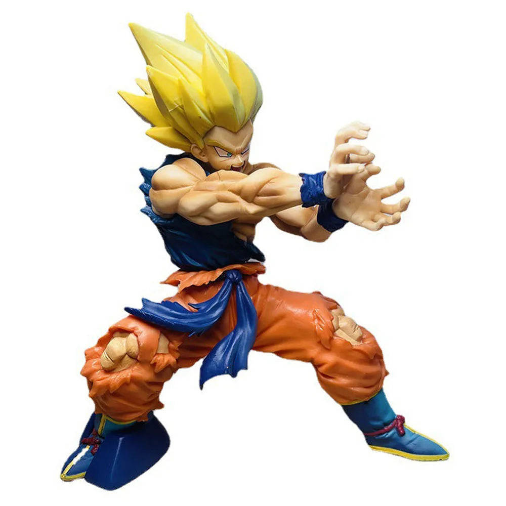 Dragon Ball Z Son Goku Anime Figur Kampfschaden Shockwave Manga Statue PVC Action Figur Sammlermodell Puppenspielzeug Geschenk