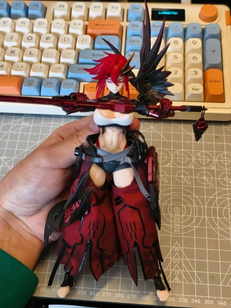 IN STOCK Animester Wolf Mastiff Force Karas Samurai Crow 1/9 Action Model Collectible Figure Toys