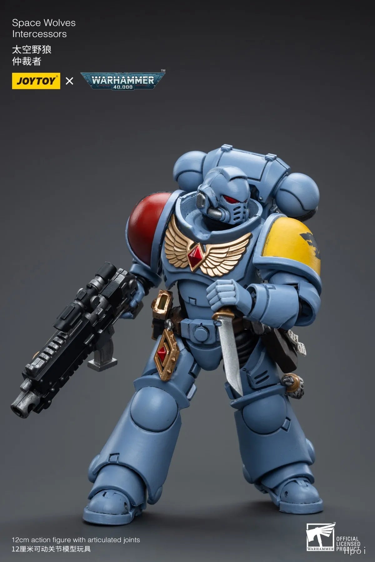 【SF】JOYTOY 1/18 Action Figures Warhammer 40K Space Wolves Intercessors  Anime Model Gifts  Collection