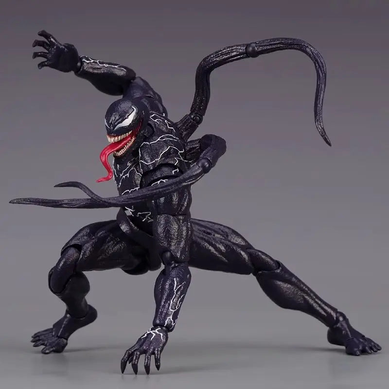 New Comics Venom 2 Shf Animated Character Action Doll Pvc Model Doll Collection Gk Statue Toys Children And Collectibles