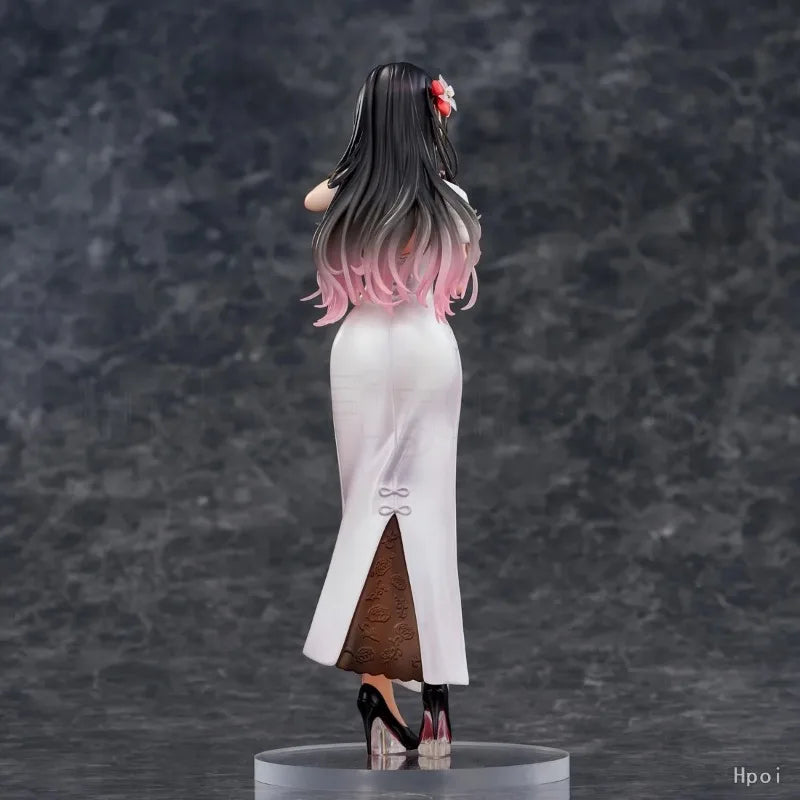 In Stock Original UnionCreative Healing White Cheongsam Sister Figure Model Anime Toys Gift Collection Series