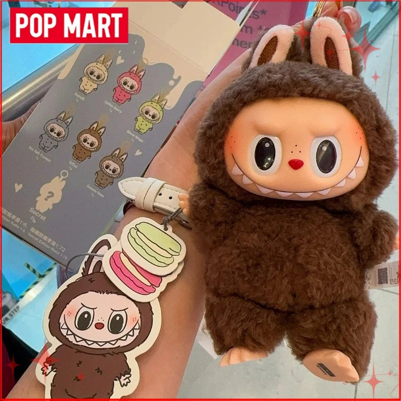 Genuine POP MART Labubu V1 V2 V3 Macarons Have A Seat Big Into Energy Coca Cola Series Vinyl Plush Pendant Blind Box Plush Toys