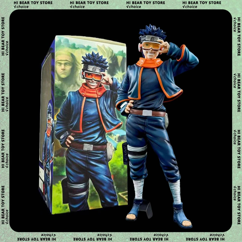 Anime Naruto Figure Uchiha Obito Action Figures 24cm Figurine Model Doll Statue Model Ornament Pvc Kids Toys Christmas Gifts