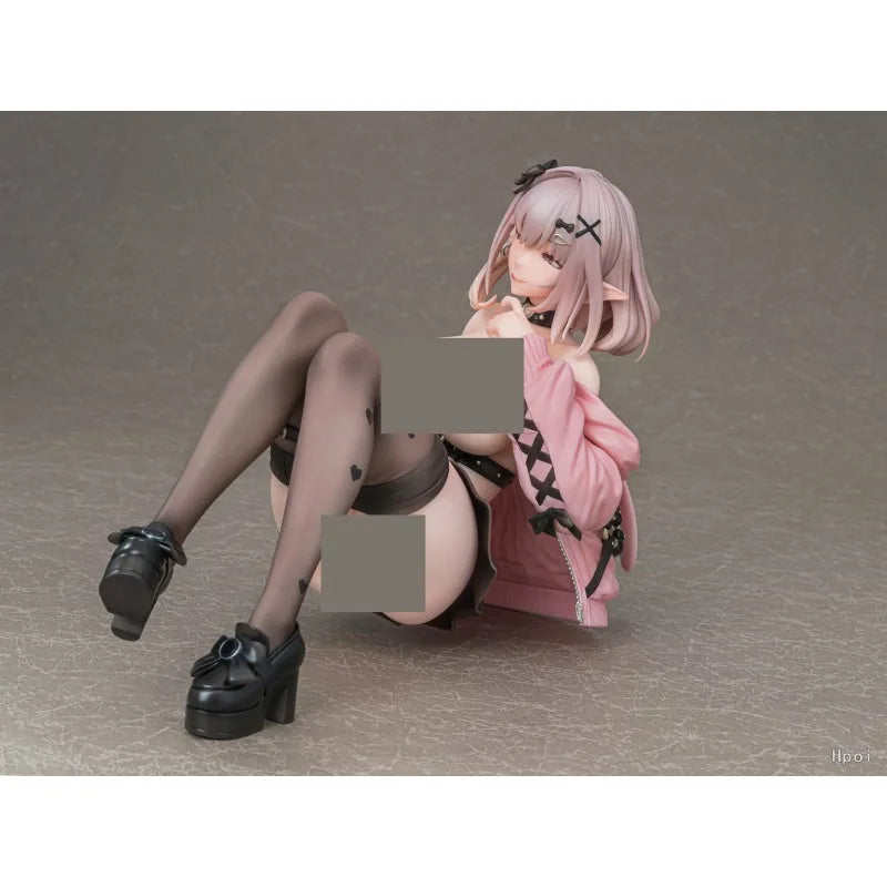 In Stock Vibrastar Jirai Kei Fashion Elf Luna No Bonus 1/6 15.2cm Anime Figures Toys Model Desktop Gift Collection Ornaments