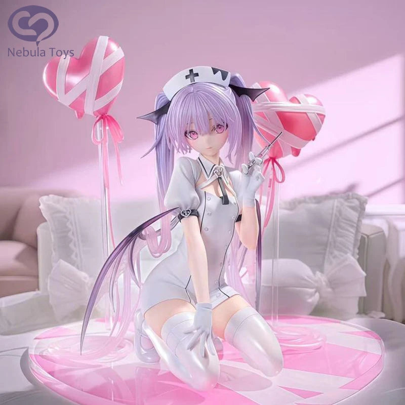 Neue Krankenschwesteruniform Eve Figur Schönes Mädchen Spiel Anime Figuren Modelle Statue Modelle Sammlung Schreibtisch Ornament Puppenspielzeug Kindergeschenk