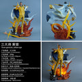 28CM One Piece Borsalino Anime Figure 3 Great Generals Kizaru 2 Gestures Action Figurine Model Comic Room Decor Christmas Gifts
