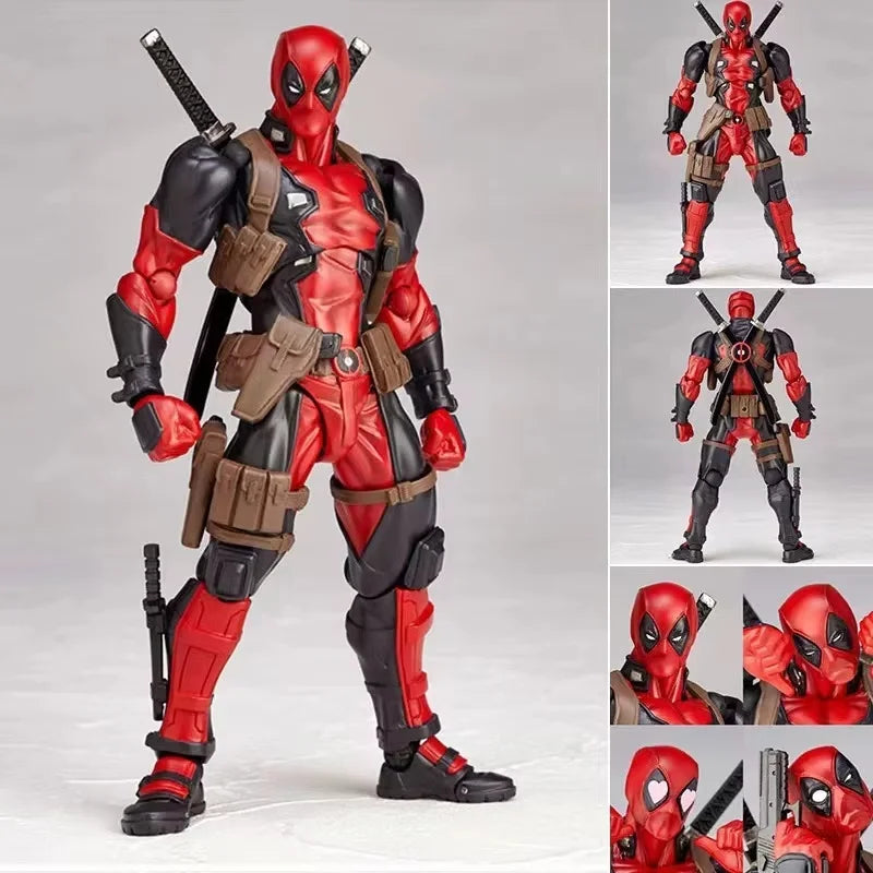 16cm Deadpool 3 Action Figure Deadpool & Wolverine Joint Movable Mutants Wilson Comics Shf Model Movie Toys Kids Gift
