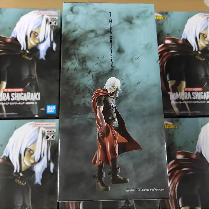Bandai in stock Original Banpresto My Hero Academia Shigaraki Tomura PVC Anime action figure model boxed toys Gift Genuine