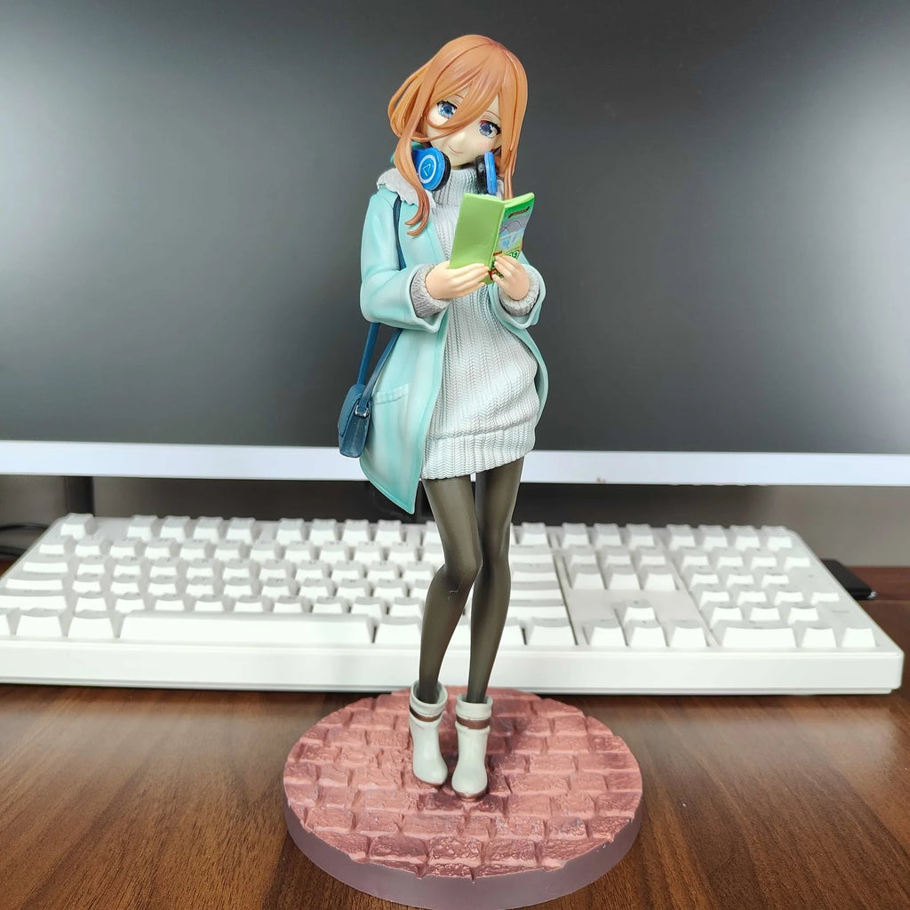1/6 The Quintessential Quintuplets Miku Nakano Date Style Ver Scale PVC Action Figure Anime Figure Model Toys Doll Gift