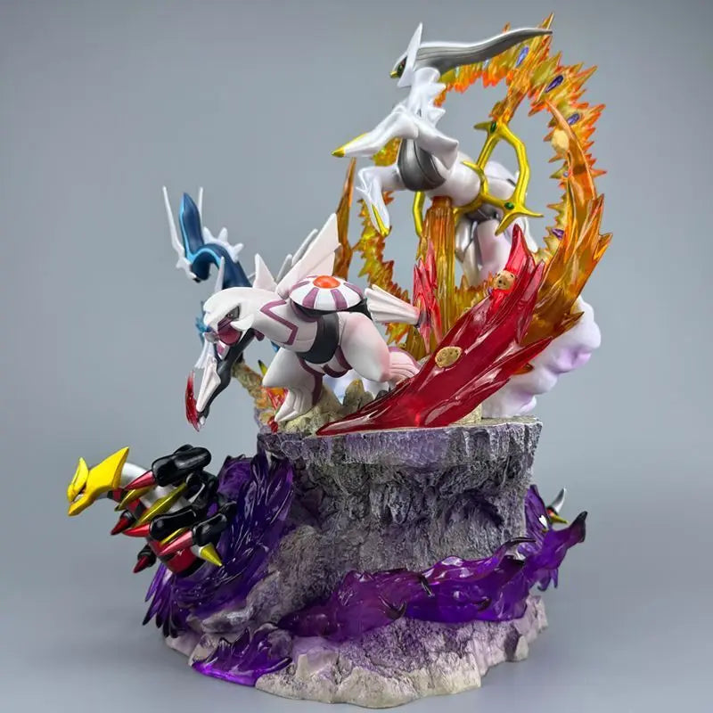 【IN STOCK】HX stuido 37cm Pokemon ﻿Ppap Four Legendary Beasts Set Figure With Light Anime Figures Collection Model Toys Gifts