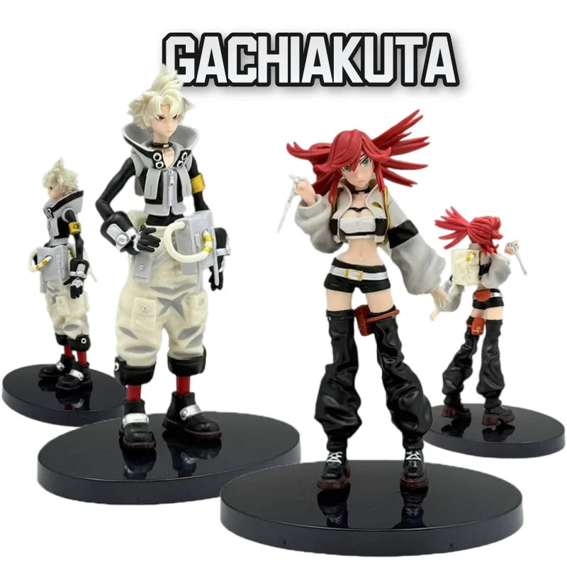GACHIAKUTA  Anime Figure Riyo Rudo Surebrec PVC Action Figures Character Collection Series Model Ornaments Toys Christmas Gifts