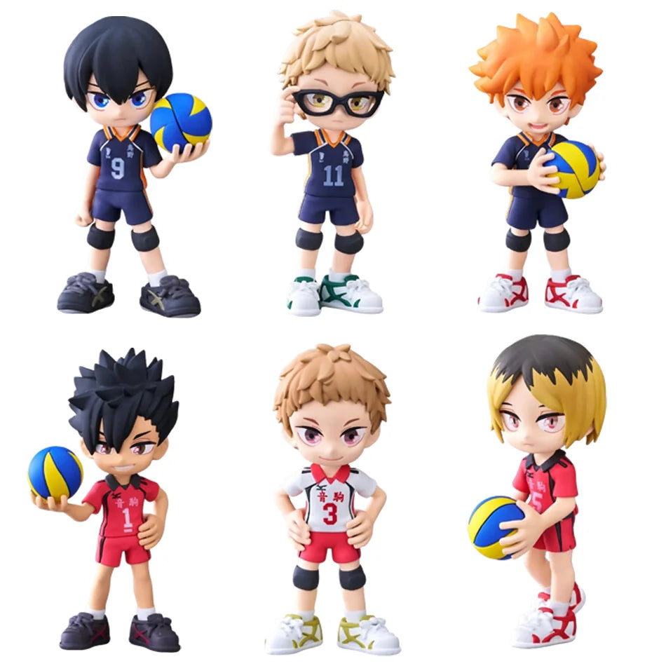 New Arrival & Hot Sale! 8-Pack Anime Figure Model Ornaments, Boys' Toys, Surprise Gift, Wholesale Available
