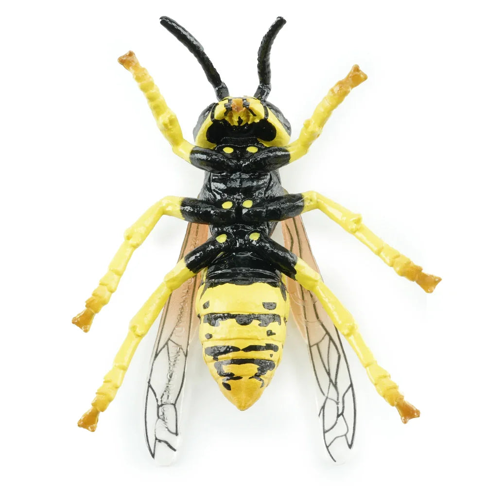 Toymany Simulation Insect & Beetle Wasp Animal Model Toy Mini Figures Dolls Action Figurines Toys Children Gift Cake Decor