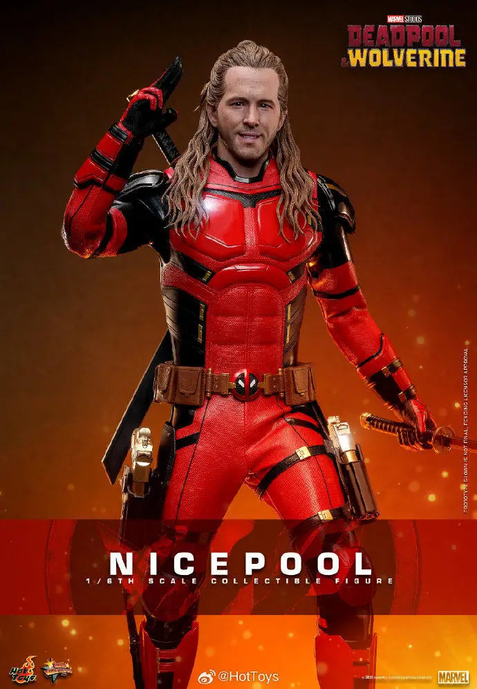 In Stock HOTTOYS HT 1/6 MMS788 Deadpool and Wolverine Ryan Reynolds Good Deadpool Full Set 12in Male Soldier Action Figure Model