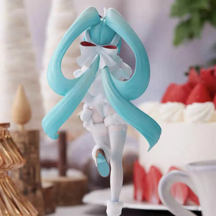 18.5cm Anime Hatsune Miku dessert Action Figure PVC Model Statue Toys doll Desk Decor Collectible Gifts