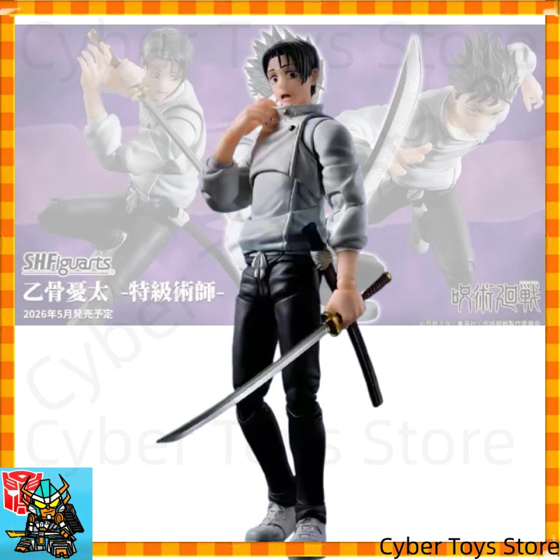 Bandai Jujutsu Kaisen S.H.Figuarts SHF Yuta Okkotsu Sorcerer Special Grade Original Action Figures Gifts Collectible Models Toys