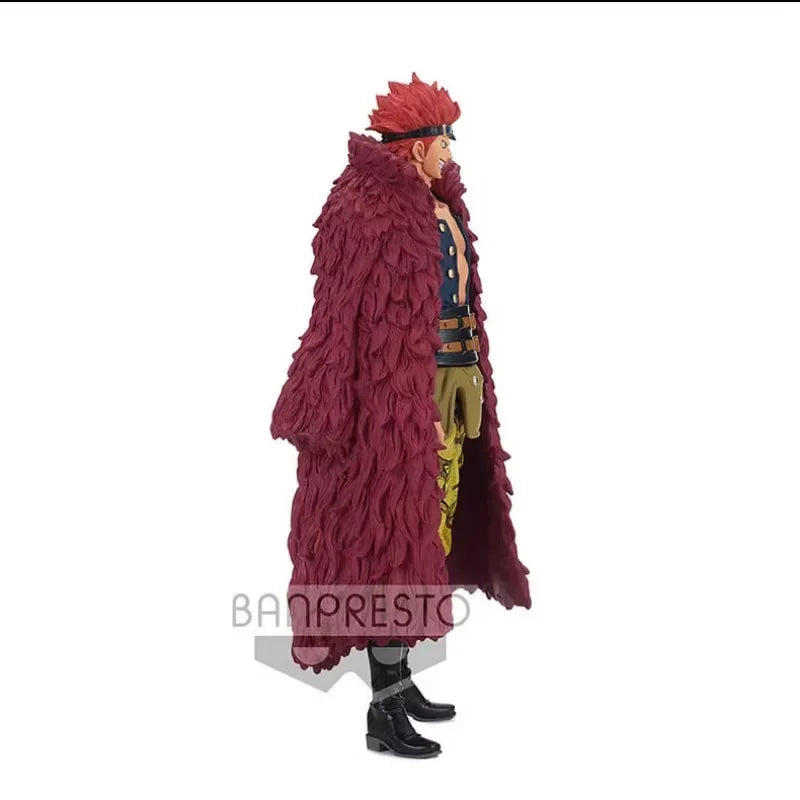 Bandai Original Anime One Piece Figur Eustass Kid Land of Wano DXF Action Model Puppen Spielzeug PVC Sammlerstück Kinder Halloween Geschenk