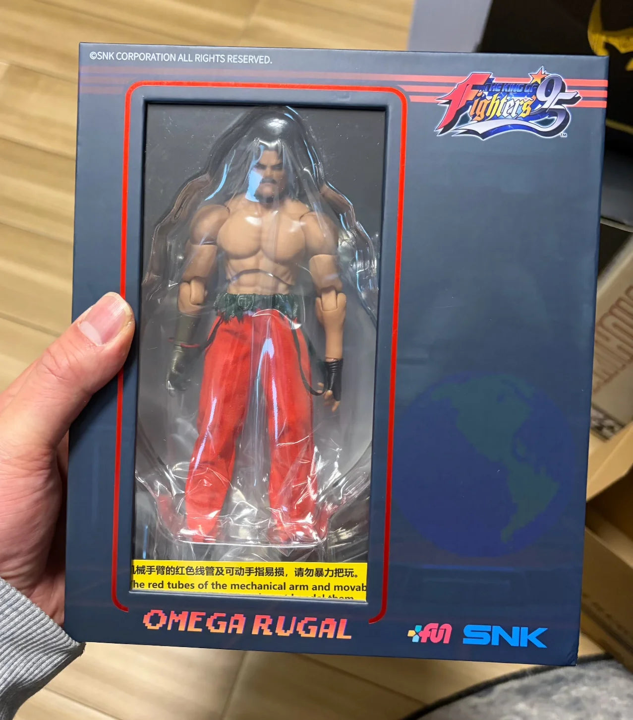 In Stock TUNSHI STUDIO OROCHI OMEGA RUGAL BERNSTEIN Model Toys 1/12TH SCALE FIGURE The king of fighters 95 KOF95