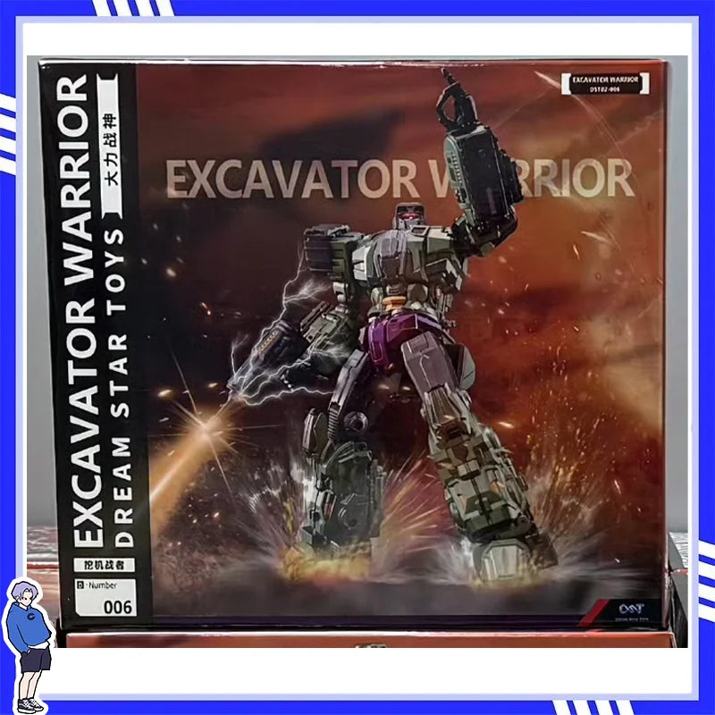 Dream Start Transformed Toys DST Devastator DST02-006 Prowl-Devastator Excavator Warrior Combination Toy Action Figures Toys