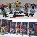 BPF Dinosaur 5IN1 Transformation Toy G1 Dinoking Combination Robot Volcanicus Grimlock Swoop Sludge Slag Snarl Action Figure