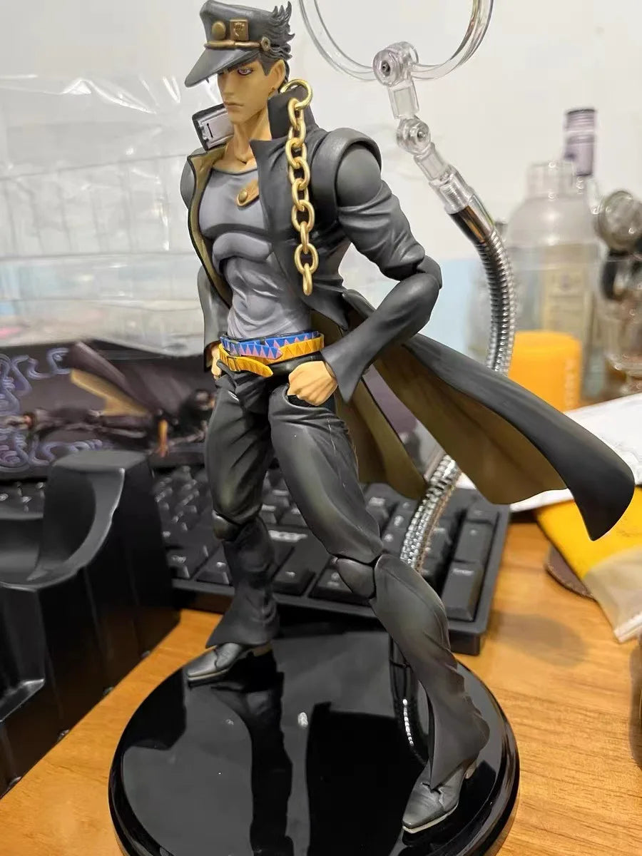 Jojos bizarres Abenteuer Anime-Figur Kujo Jotaro Dio Brando Stehende PVC-Actionfigur Sammlerspielzeug Modellgeschenk