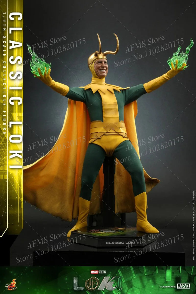 Hot Toys TMS073 1/6 Men Soldier Classic Loki Marvel Series Prank God Richard E.Grant 12Inch Action Figure Model Best Fans Gift