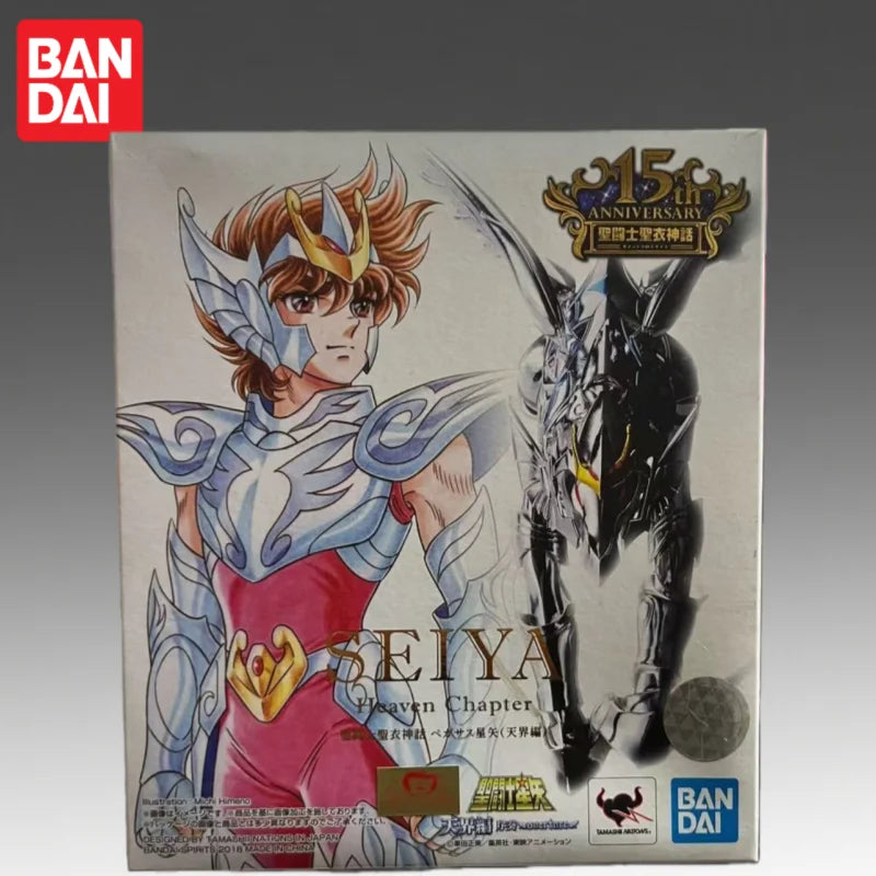 In Stock Bandai Original Banpresto Saint Seiya Tenma Pegasus Action Figure Model Doll Brand New Boxed Ornaments Collectible
