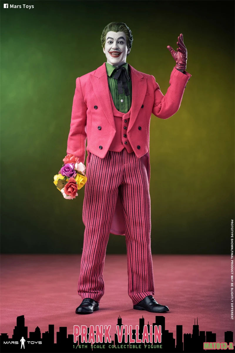 In Stock Mars Toys MAT013 1/6 Prank Villain Figure Model 12'' Soldier Action Figure Body Doll Full Set Collectible Toy